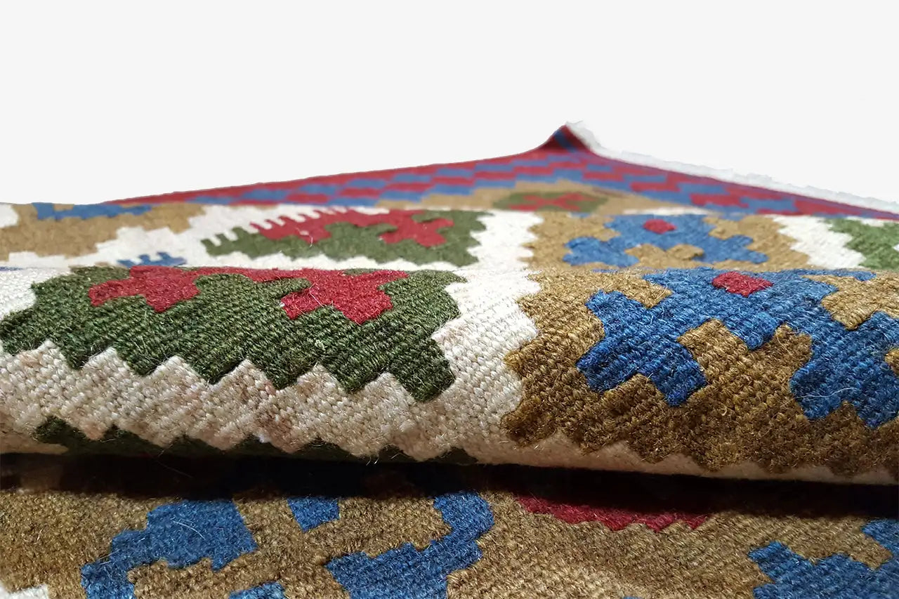 Kilim Qashqai - Multicolor 9500610 146x100 cm - German Carpet Shop