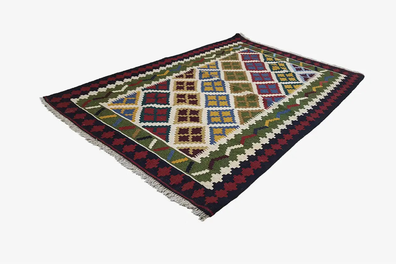 Kilim Qashqai - Multicolor 9500617 149x100 cm - German Carpet Shop