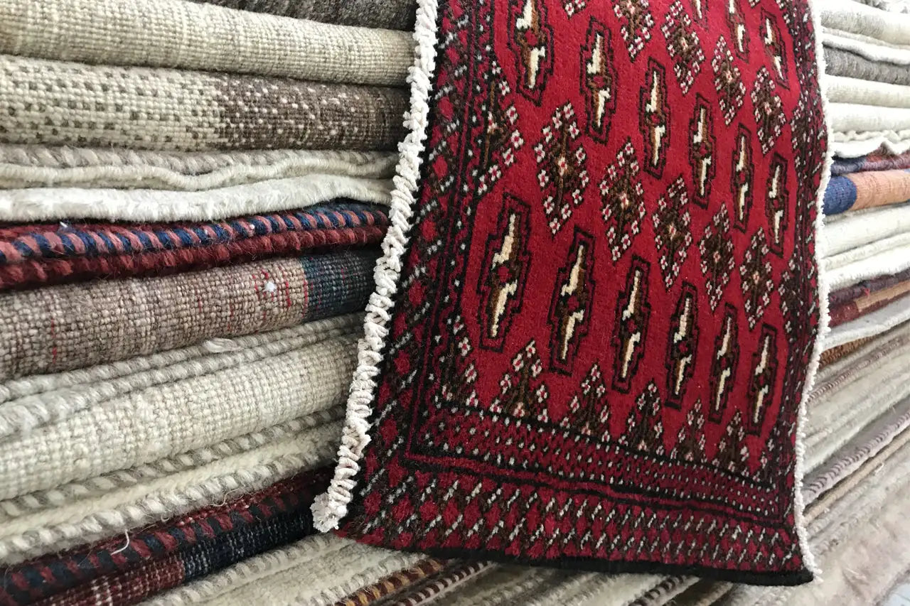 Poshti - Turkmen (95x47 cm) - German Carpet Shop