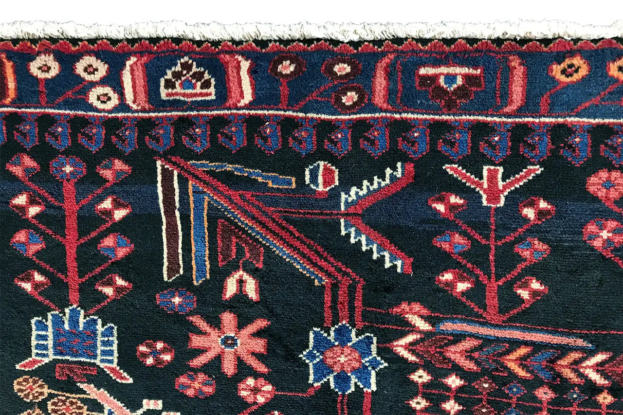 Hamadan Läufer - 8968693 (394x114cm) - German Carpet Shop