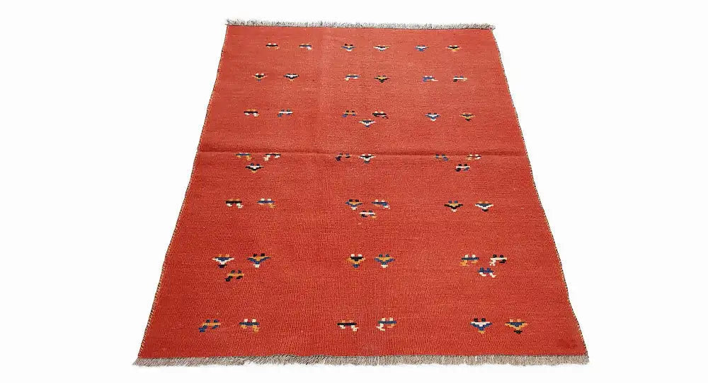 Kilim Qashqai - 2147 (155x102 cm) - Premium Kelim from German Carpet Shop - Just €142! Shop now at German Carpet Shop