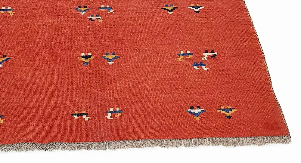 Kilim Qashqai - 2147 (155x102 cm) - Premium Kelim from German Carpet Shop - Just €142! Shop now at German Carpet Shop
