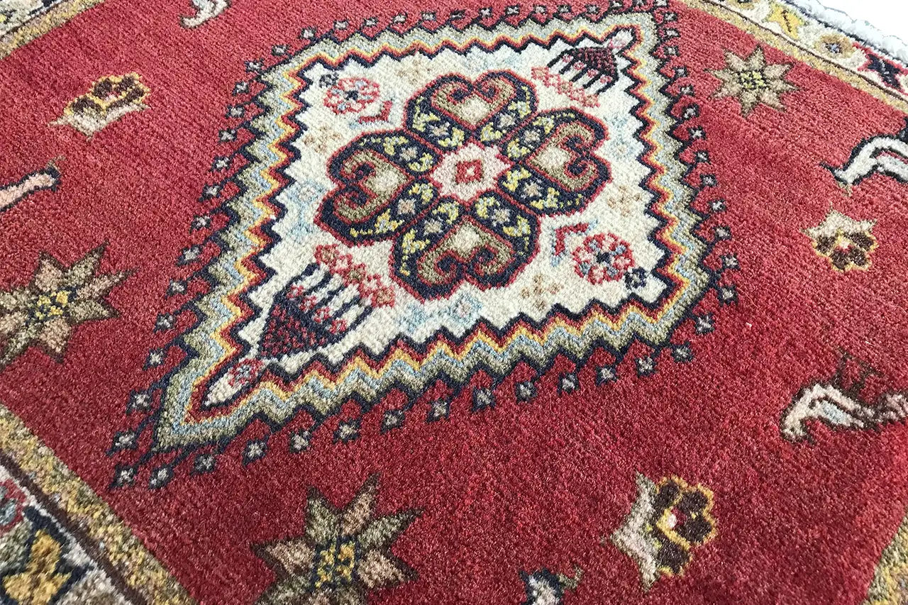 Poschti - Qashqai 8968732 (52x49 cm) - German Carpet Shop
