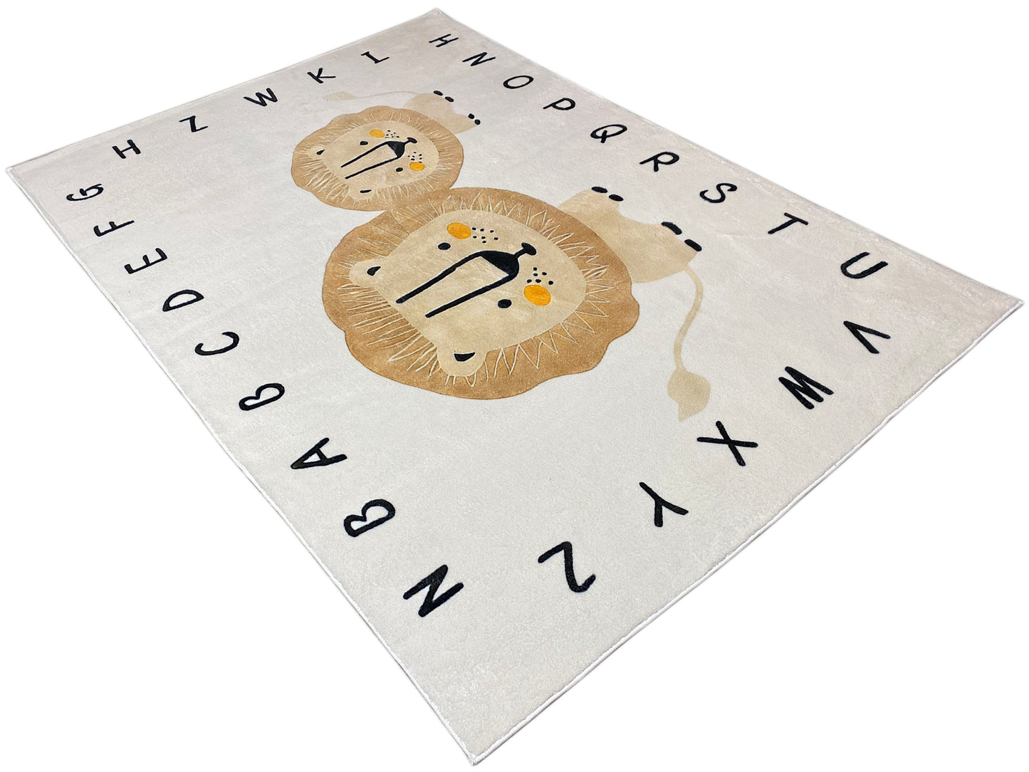 Tappeto per bambini "Leone", beige, 140x200 cm