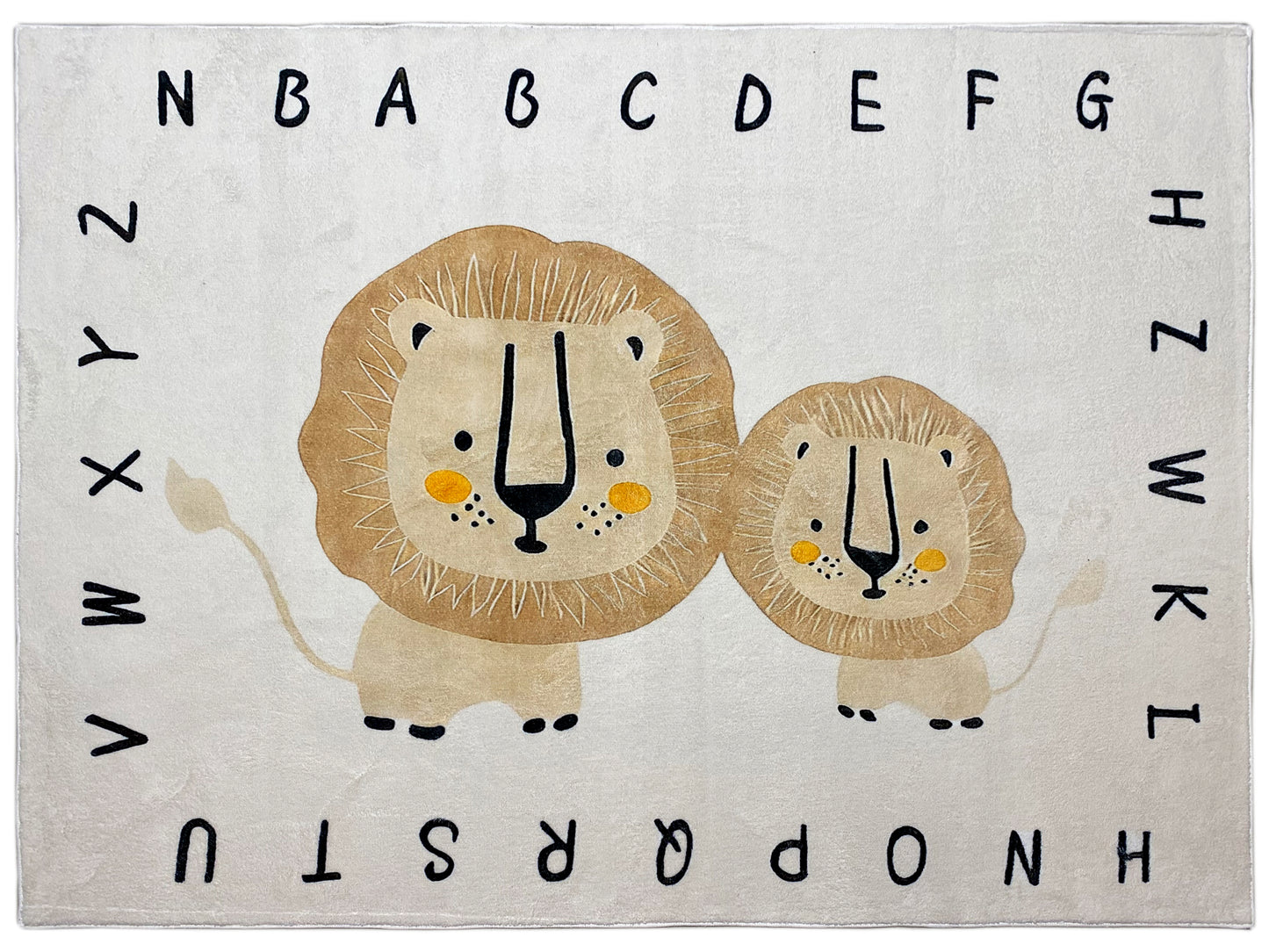 Tappeto per bambini "Leone", beige, 140x200 cm