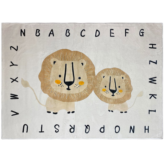 Tappeto per bambini „Leone“, beige, 160x230 cm