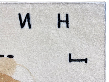 Tappeto per bambini „Leone“, beige, 90x160 cm