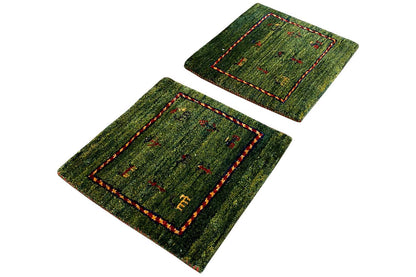 Gabbeh Teppich (42x40 cm) - German Carpet Shop