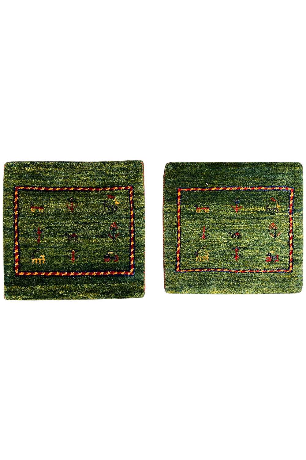 Gabbeh Teppich (42x40 cm) - German Carpet Shop