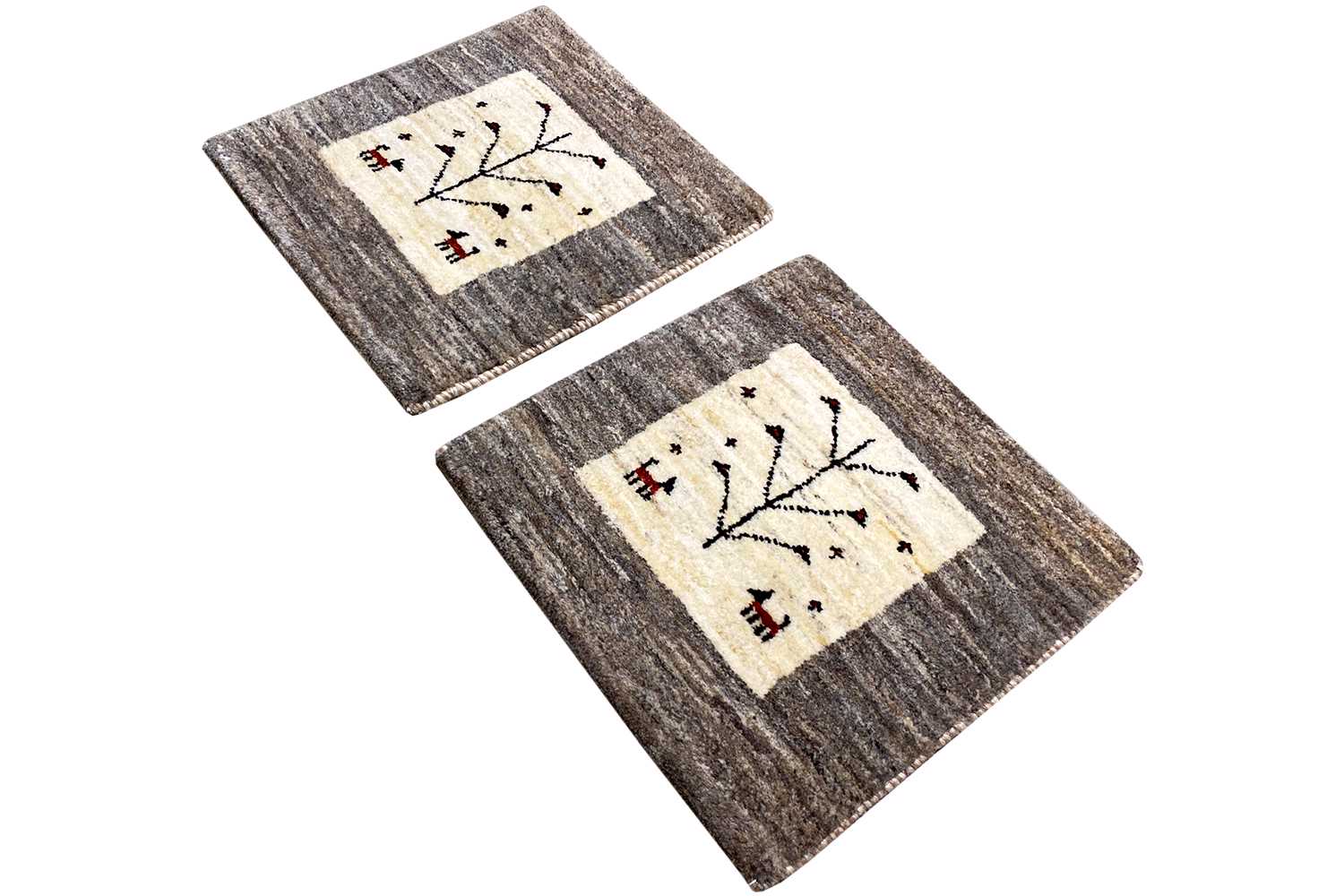 Gabbeh Teppich (42x40 cm) - German Carpet Shop