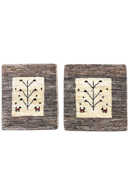 Gabbeh Teppich (42x40 cm) - German Carpet Shop