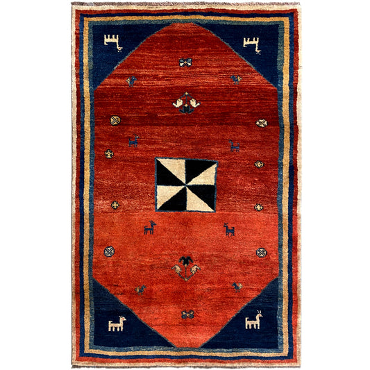 Gabbeh Teppich 188x116 cm