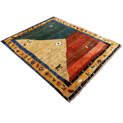 Gabbeh Teppich 175x142 cm