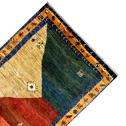 Gabbeh Teppich 175x142 cm