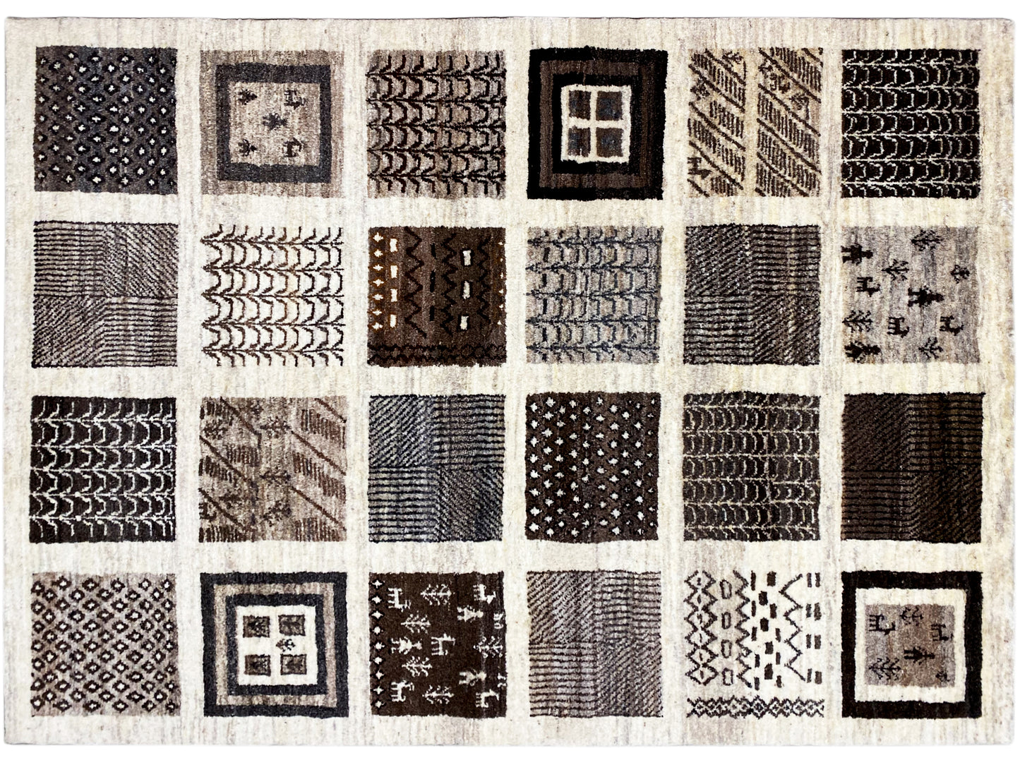 Tappeto Gabbeh 198x150 cm