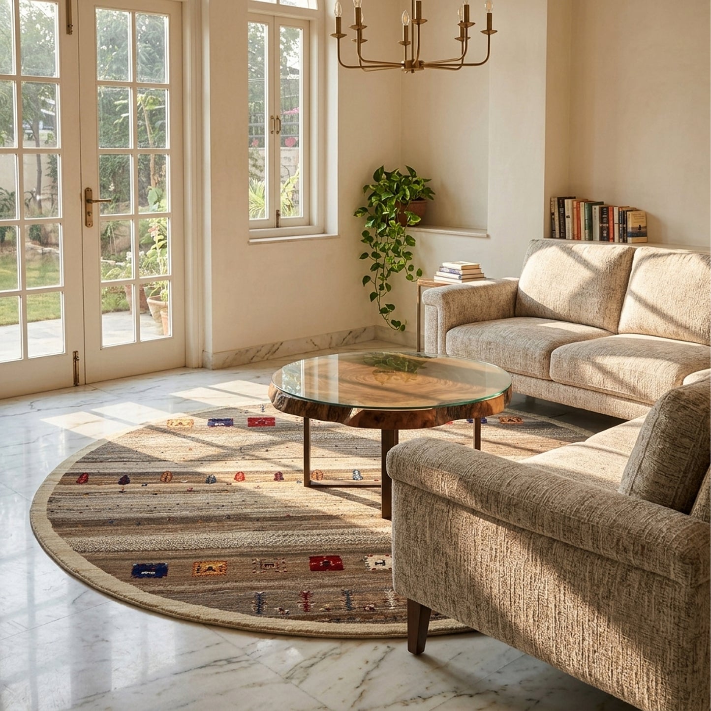 Tappeto Gabbeh - 230x226 cm