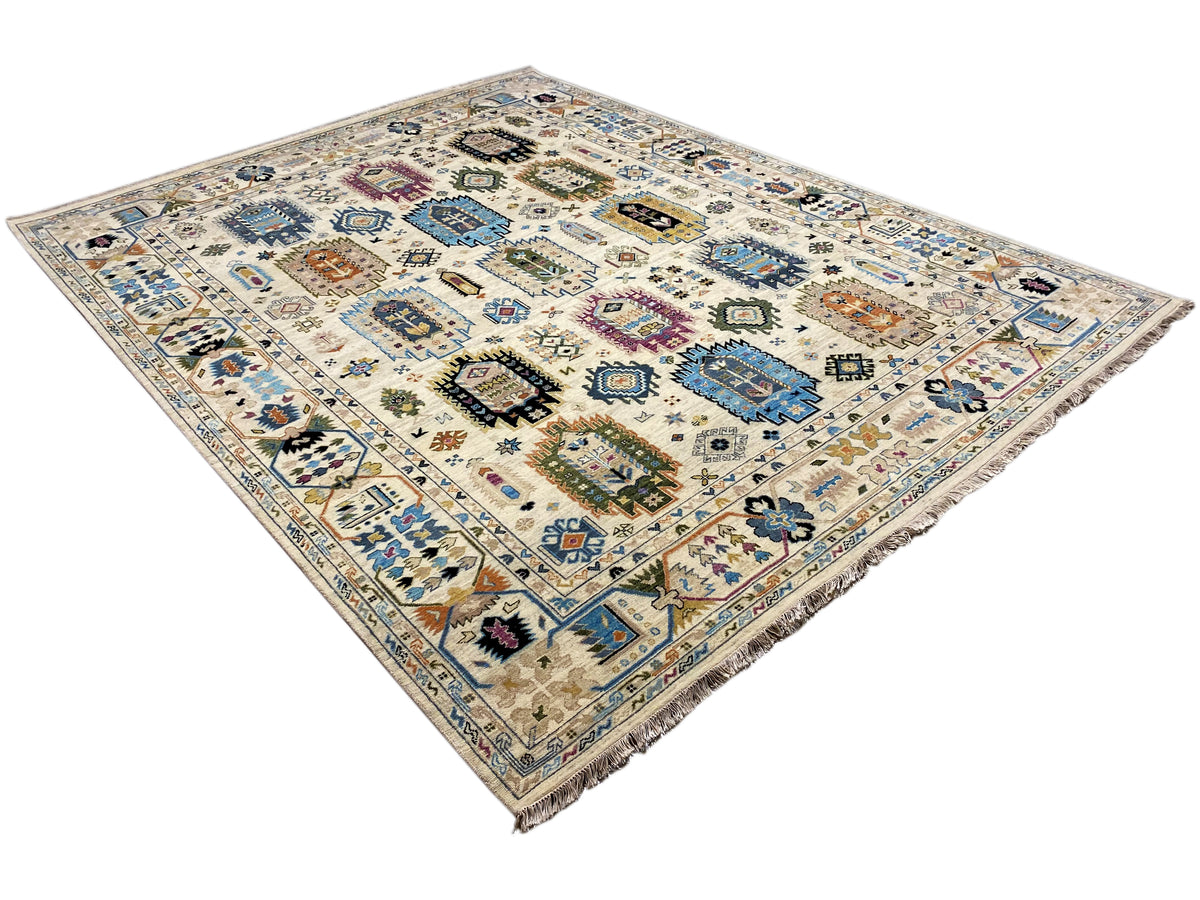 Indo Afghan Teppich - 309x242 cm
