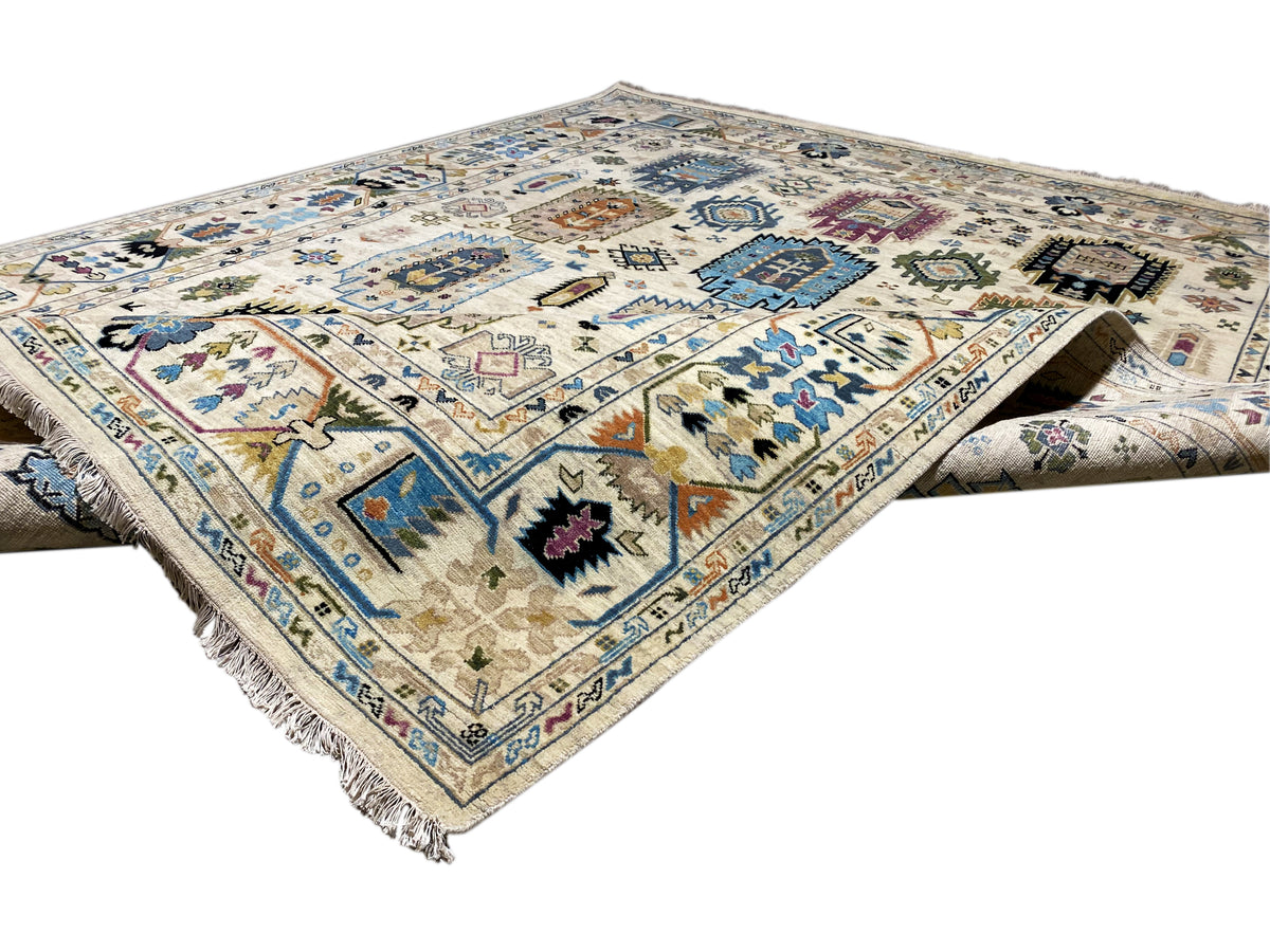 Indo Afghan Teppich - 309x242 cm