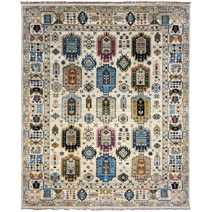 Indo Afghan Teppich - 309x242 cm