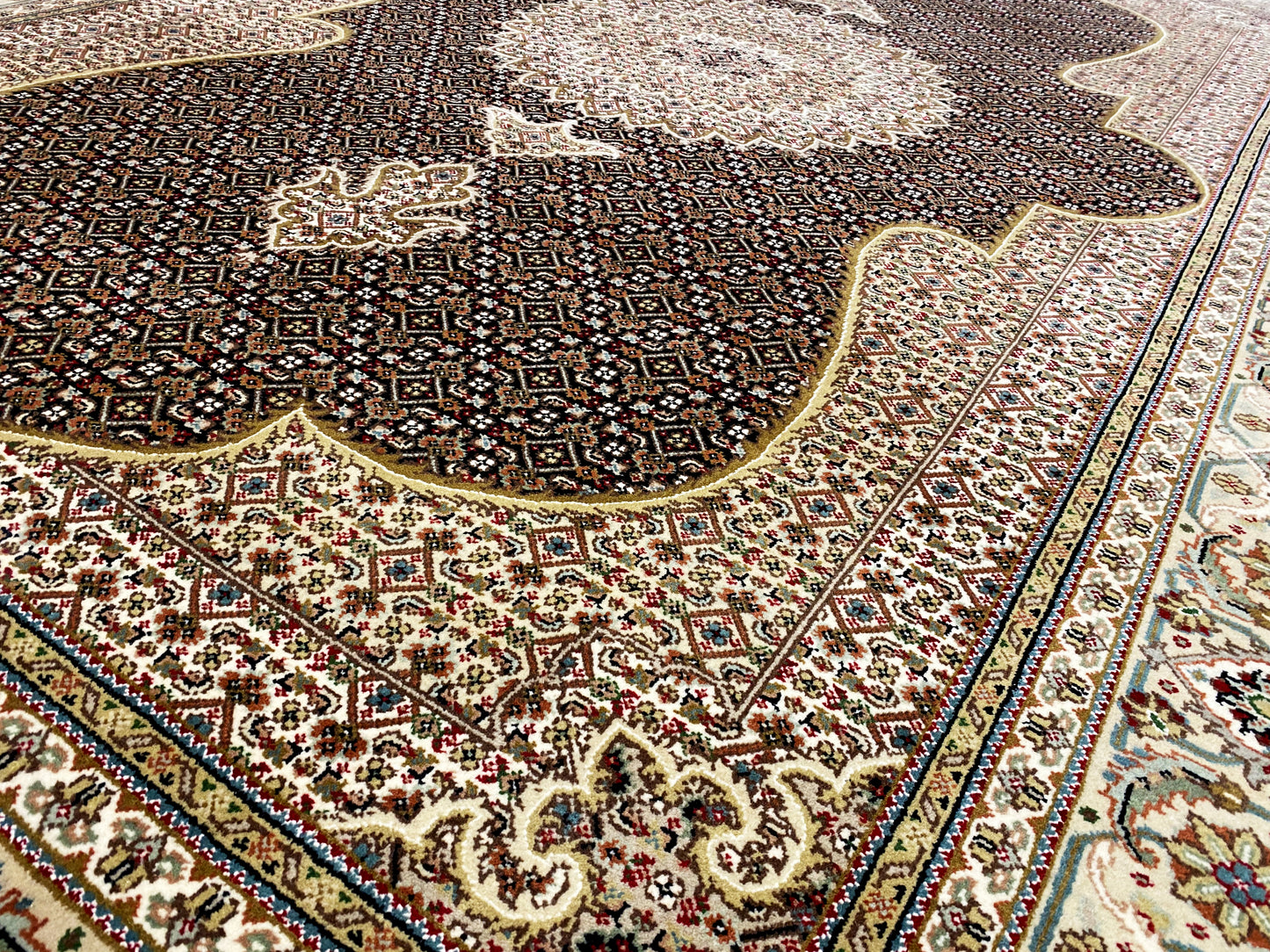 Tappeto Indo Tabriz - 298x198cm
