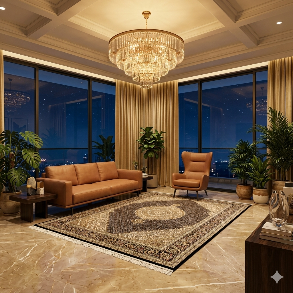 Tappeto Indo Tabriz - 290x192cm