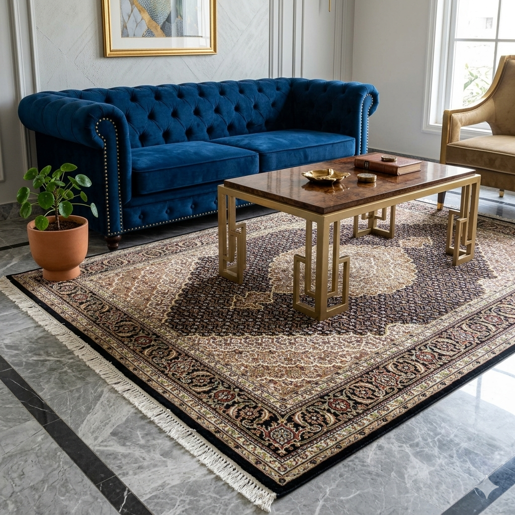 Tappeto Indo Tabriz - 234x170cm