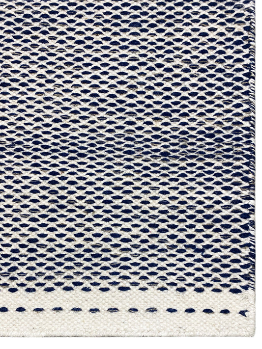 Tappeto Kelim Blu marino - 160x230 cm