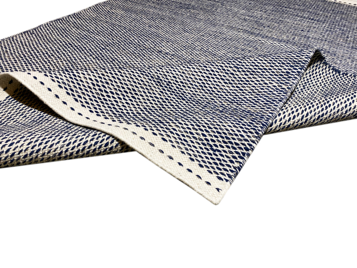 Tappeto Kelim Blu marino - 160x230 cm