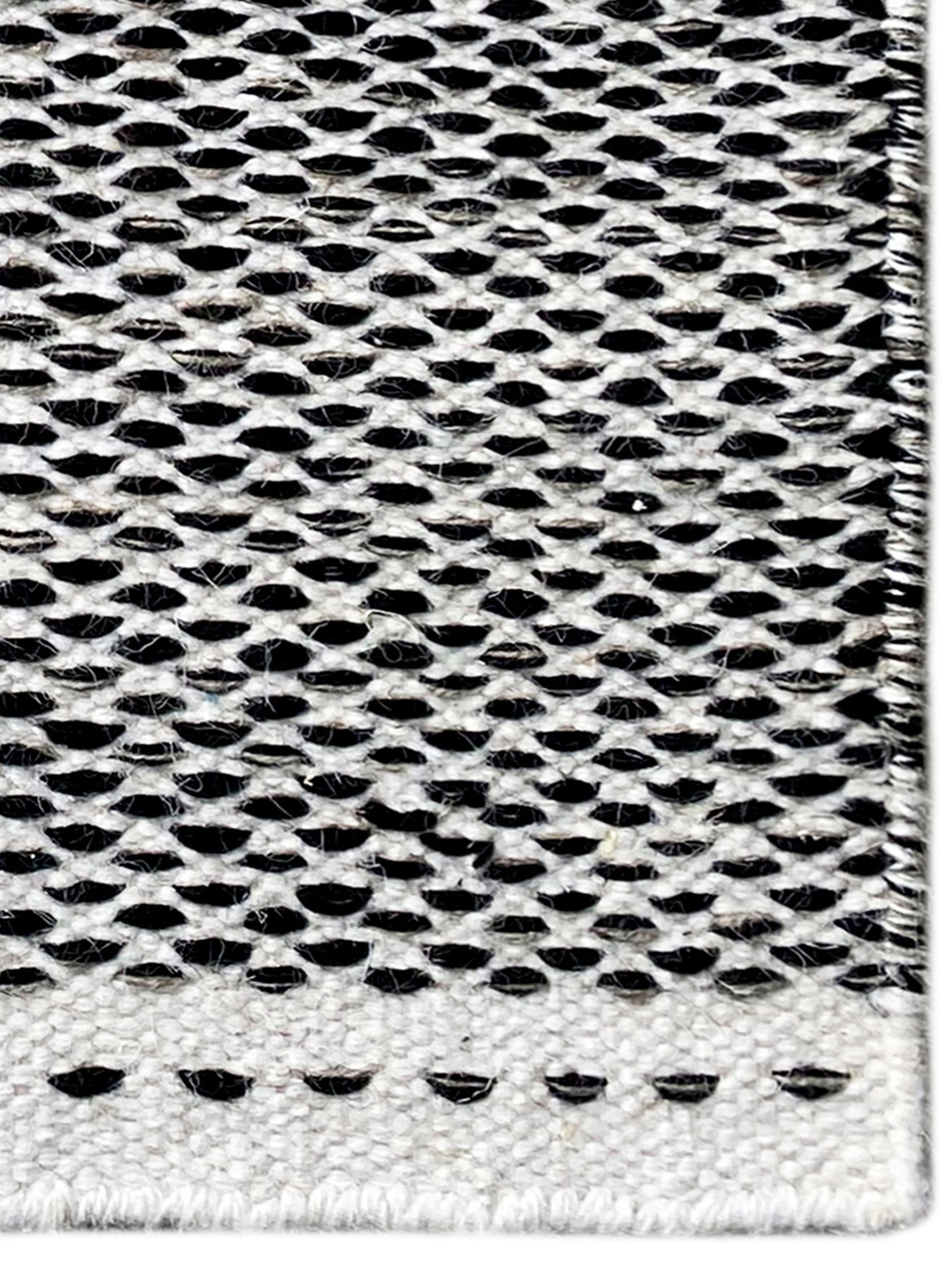 Tappeto Kelim Nero - 60x90 cm