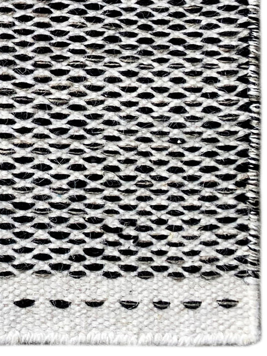 Tappeto Kelim Nero - 60x90 cm