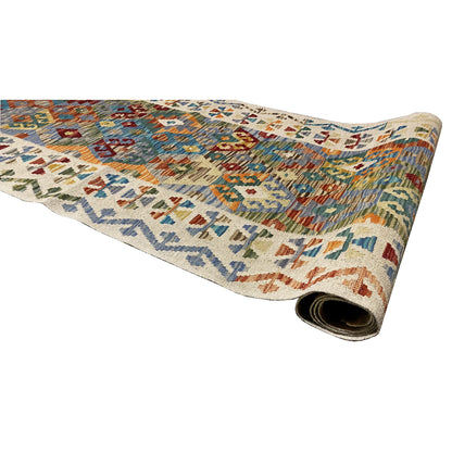Kelim Läufer Afghan 386x87cm