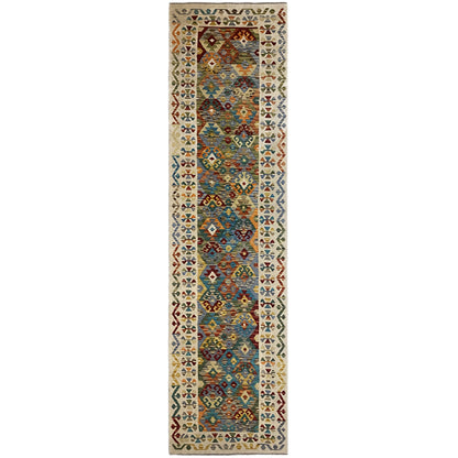 Kelim Läufer Afghan 386x87cm