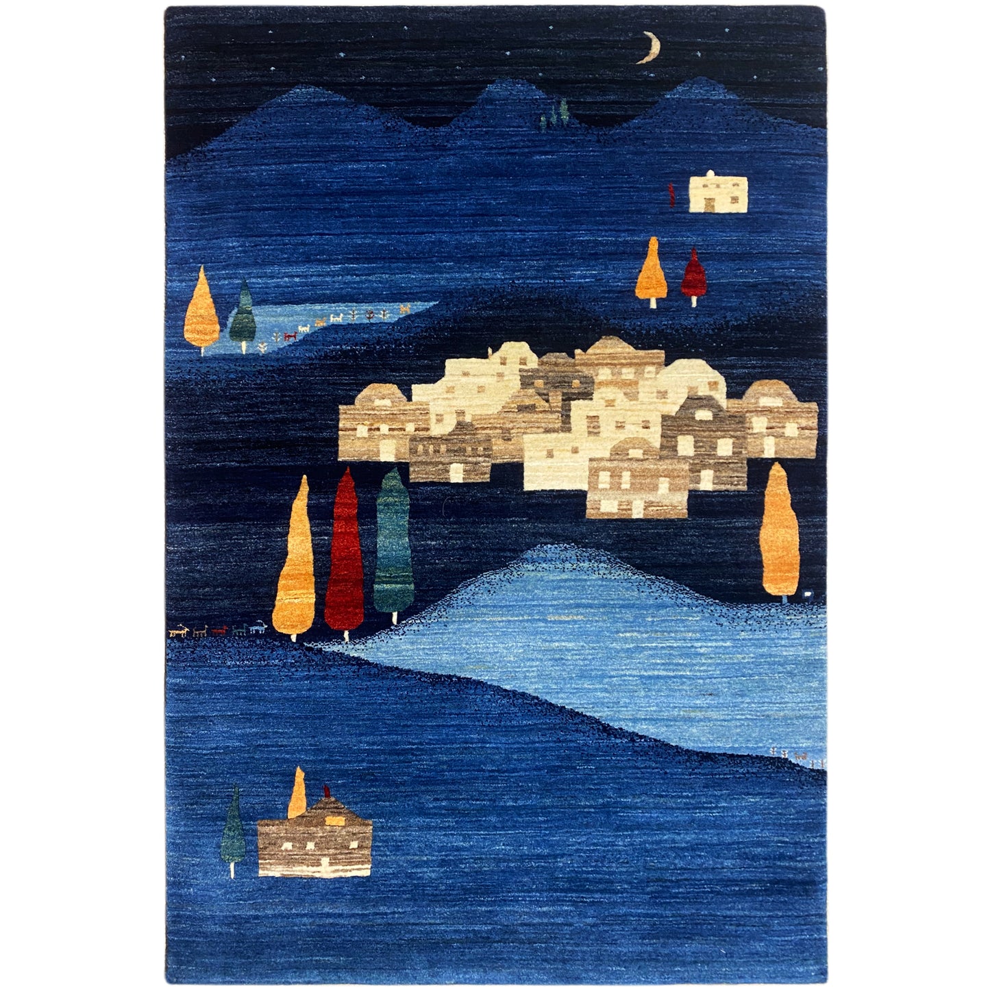 Tappeto Gabbeh Luri - 185x117 cm