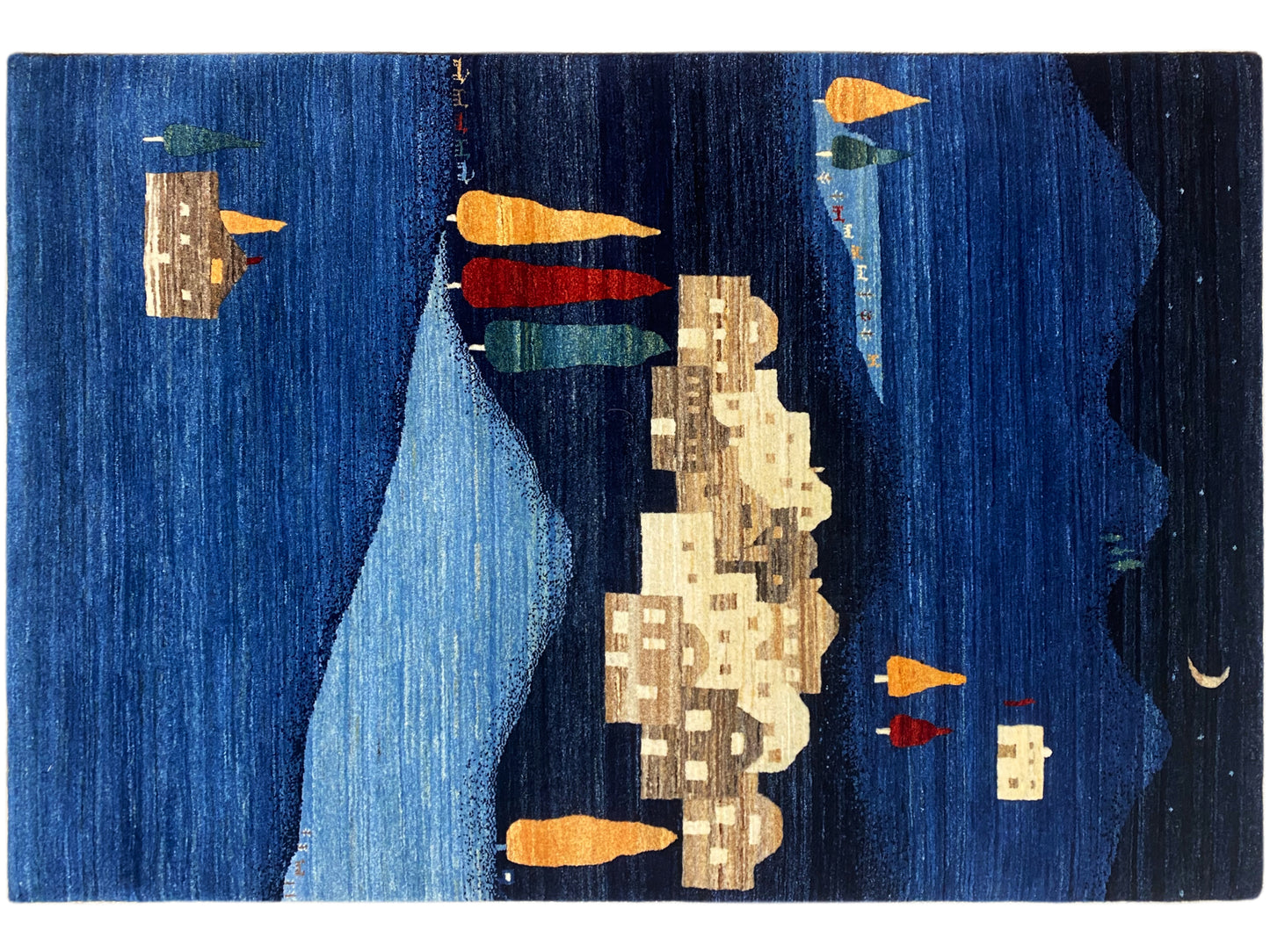 Tappeto Gabbeh Luri - 185x117 cm
