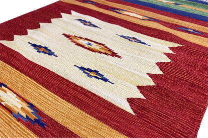 Moderner Kelim Teppich - Samak (90x160 cm) - German Carpet Shop