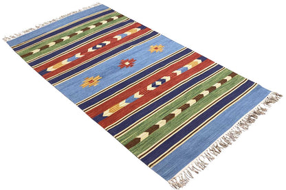 Moderner Kelim Teppich - Samak (140X200 cm) - German Carpet Shop