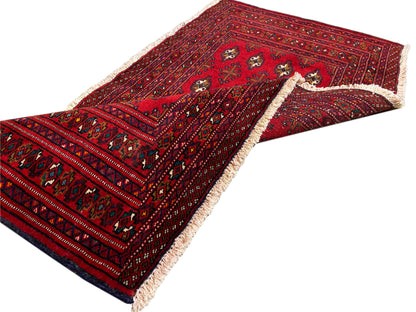 Tappeto Poshti Turkemen - 115x55 cm