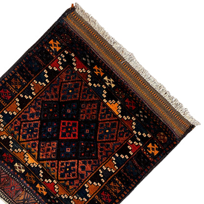 Hamedan Poshti Teppich - 82x72 cm