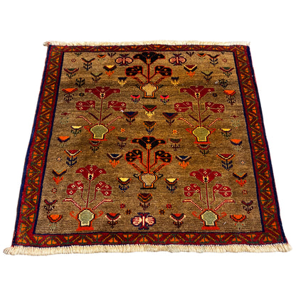 Poshti Teppich - 63x61 cm