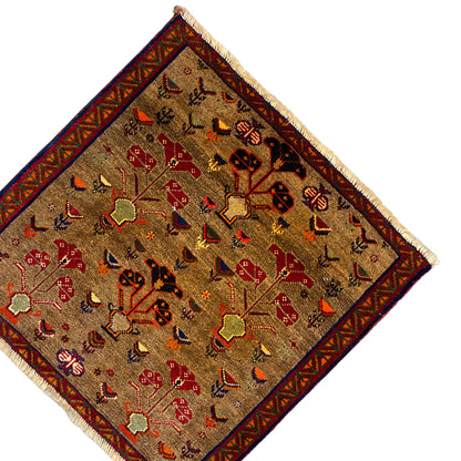 Poshti Teppich - 63x61 cm