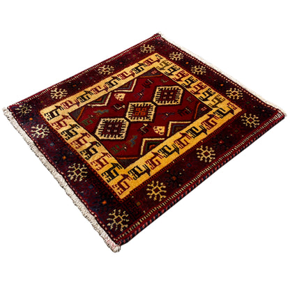 Poshti Teppich - 66x58 cm