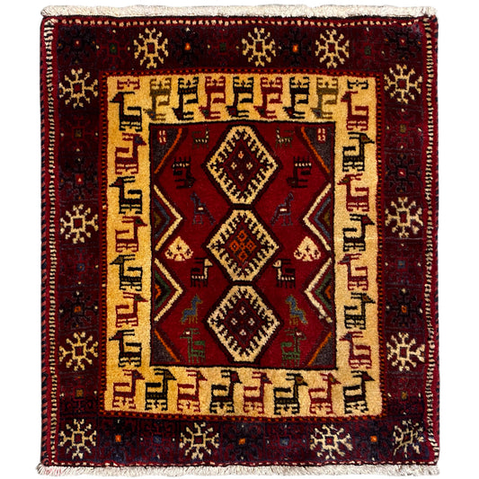 Poshti Teppich - 66x58 cm