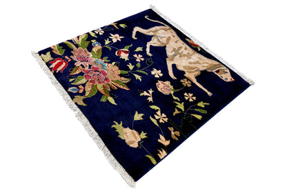  Qashqai Exklusiv 301876 - (65x61 cm) - Premium Teppich from German Carpet Shop - Just €300! Shop now at German Carpet Shop