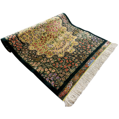 Tappeto Ghom in Seta - 900846 (123x79 cm)