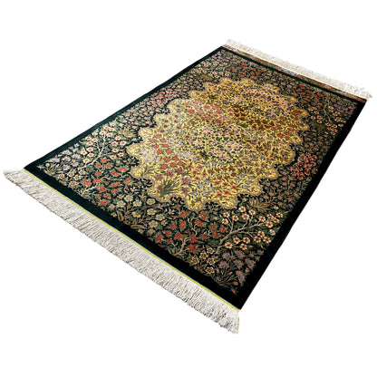 Tappeto Ghom in Seta - 900846 (123x79 cm)