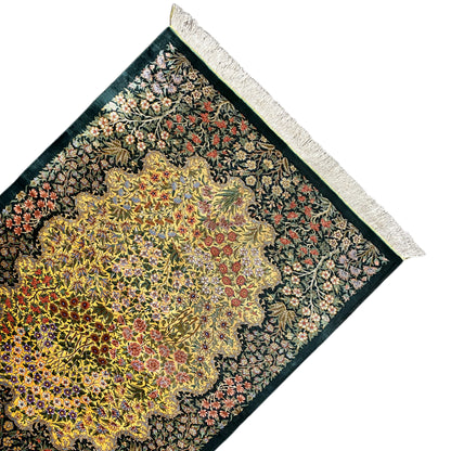 Tappeto Ghom in Seta - 900846 (123x79 cm)