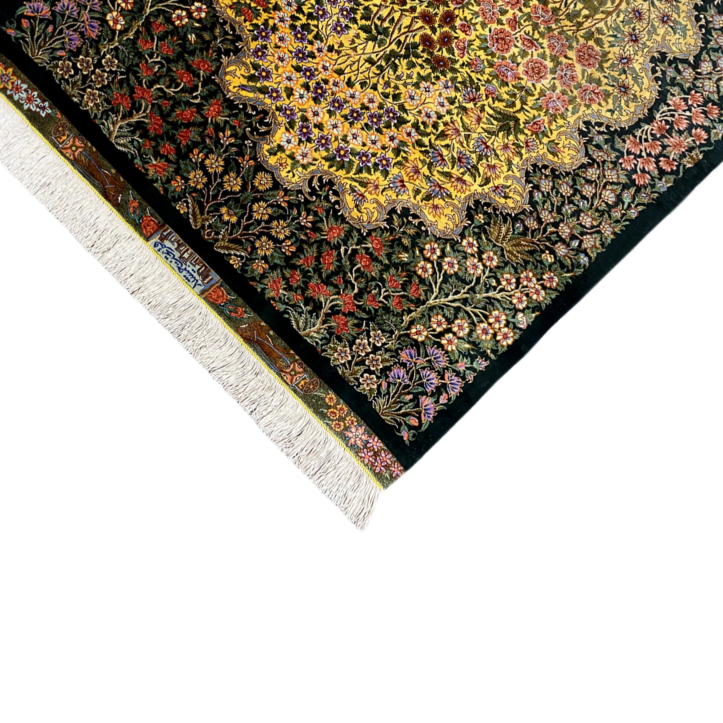 Tappeto Ghom in Seta - 900846 (123x79 cm)