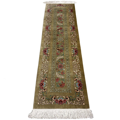 Tappeto Ghom in Seta - 904736 (195x53 cm)