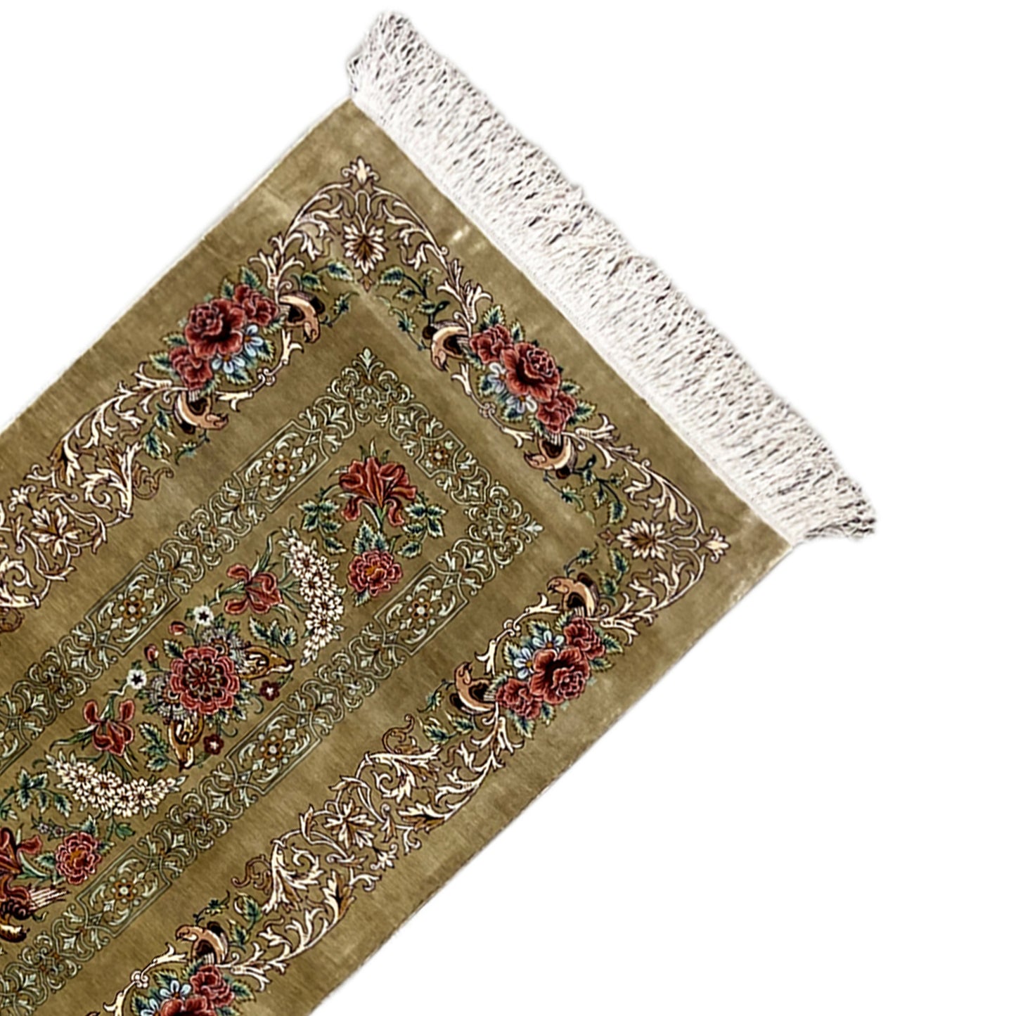 Tappeto Ghom in Seta - 904736 (195x53 cm)
