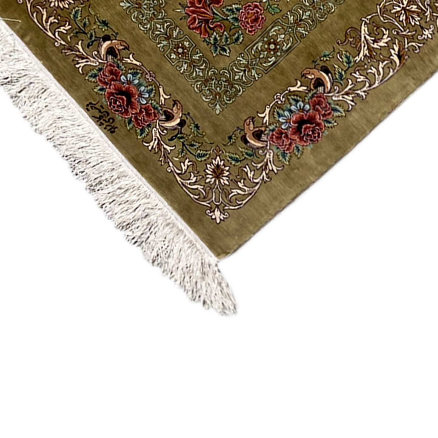 Tappeto Ghom in Seta - 904736 (195x53 cm)